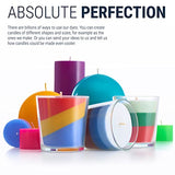 Candle Dyes for Soy Candle Making - Wax Сolor Dye Color Chips for Soy Wax - 16 Popular Colors Wax Dye Flakes Candle Shop