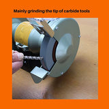 AmaCupid Bench Grinding Wheel 6 inch, for Sharpening Hard Alloy Tools, Products of Non-Metallic Materials. Green Silicon Carbide Abrasive. 1/2 Inch AmaCupid