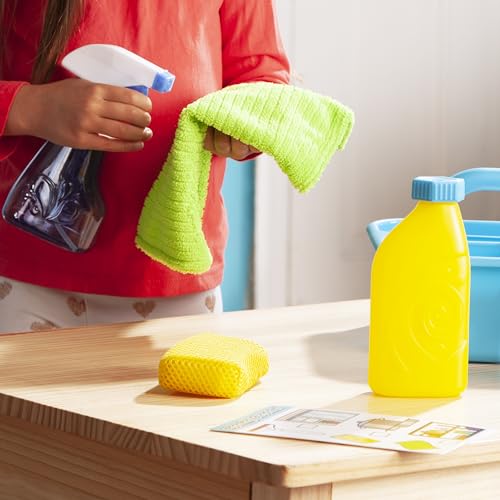 Melissa & Doug Spray, Squirt & Squeegee- Pretend Play Cleaning Set - Toddler Toy Cleaning Set For Ages 3+ - WoodArtSupply