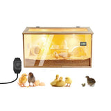 Wooden Chicken brooder Box Quail rutinChick brooder,Chicken Bedding for coop Chicken brooder Box Baby Chicken coop Heater Supplies Indoor Chicken Dddzerong