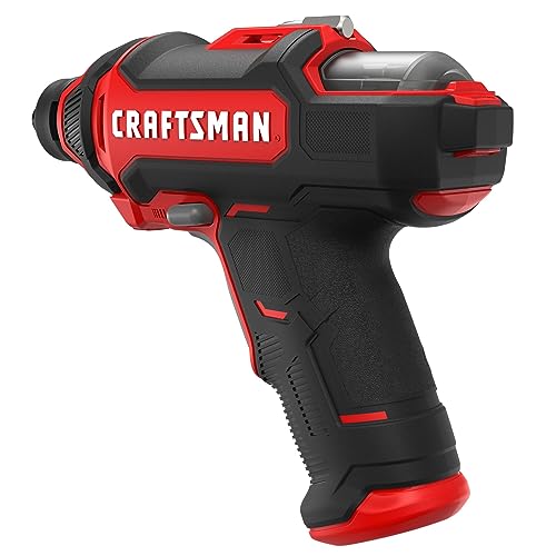 CRAFTSMAN 4V Cordless Screwdriver with Charger and Screwdriving Bits Included (CMHT6650C) - WoodArtSupply