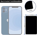 MS WGO 100pcs Laser Engraved Metal Business Cards Blanks 3.4x2.1in Thicknes (0.45mm) MS WGO