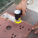 2'' 3'' Mini Orbital Air Sander by UPWOOD, Small Pneumatic Random Orbital Sander Kit with Hook And Loop Sanding Pads 30pcs Sandpapers and 21pcs UPWOOD