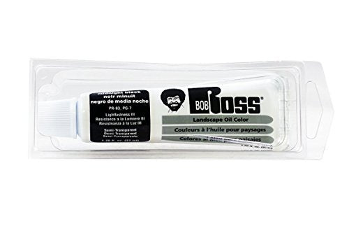 Bob Ross Weber MR6004 37-Ml Artist Oil Color, Midnight Black - WoodArtSupply