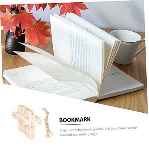 Zerodeko 50 Sets Blank Cross Wood Piece Home Decoration Wood Crafts for Kids Cross Decorations Unfinished Wood Cross Blank DIY Chips DIY Graffiti Zerodeko