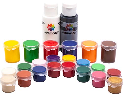 Delta Creative Basic Super Pack Paint Set, (24 Colors) - WoodArtSupply