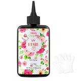 YIEHO UV Resin -Upgraded Crystal Clear Hard UV Curing Epoxy Resin Starter Supplies for Craft Jewelry Making 100g with Gloves YIEHO
