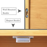 HYNAWIN Bamboo Wall Cabinet with Adjustable Shelf, Medicine Cabinet for Bathroom Living Room, Over-The-Toilet Floating Cabinet HYNAWIN