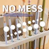 Multi-Use Paint Brush Basin with Brushes Holder,Washer,Trays,Palette Box-Artist Cleaner Cup for Watercolor Oil Acrylic Gouache Painting with Lid WoodArtSupply