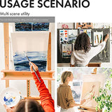 ARTIFY Large A-Frame Adjustable Painters Easel, Solid Beechwood Easel, Studio Easel with Brush Holder for Adults ARTIFY art supplies