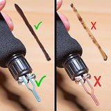 WEP 939-III Dual Pen Wood Burning Kit 34-IN-1 with 20 Woodburning Tips Soft-Grip Pyrography Pen with 2 Stencils, 2 Unfinished Wood, 1 Pen Holder WEP