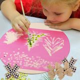 DIYDEC 6 Pack Wood Circles for Crafts 14 Inch Unfinished Wood Slices Blank Wooden Door Hanger Sign Round Wood Discs with Bows Twine Glue Point for DIYDEC