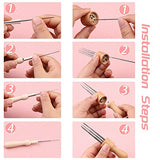 IMZAY Needle Felting Tools, Needle Felting Supplies, Needle Felting Kit with 3 Size 30Pcs Needles Felting Needles,Wooden Handle, Finger Cots, Perfect IMZAY