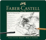 Faber-Castel 24 Piece Pitt Charcoal Set Faber-Castell