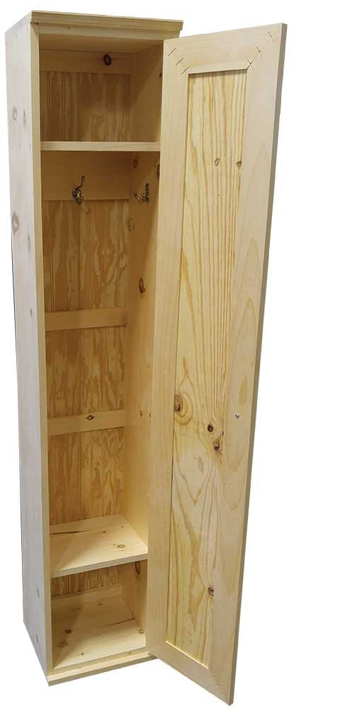 Sawdust City Storage Locker Cabinet (Unfinished Pine) Sawdust City