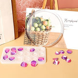 KuuGuu 4 PCS Gemstone Resin Molds Silicone,Resin Molds Jewelry,Resin Jewelry Casting Molds for Making Earrings KuuGuu