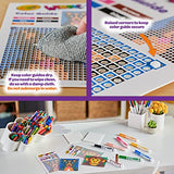 Crayola Wixels Animals Activity Kit, Pixel Art Coloring Set, Gift for Kids, Ages 6, 7, 8, 9 Crayola