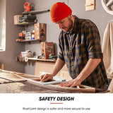 Engineer Square Machinist Square Set Mechanical Steel High Precision Square Woodworking Wide Base Square Tool Wide Sitting Angle Square L-type Weewooday