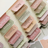 Mr. Pen- Bible Tabs, 75 Tabs, Boho Theme, Laminated Bible Tabs for Women and Men, Bible Tabs for Study Bible, Bible Index Tabs, Bible Book Tabs, Mr. Pen