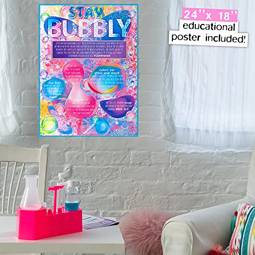 Just My Style You*niverse Sparkling Squishy Soaps, at-Home STEM Kits for Kids Age 8 and Up, DIY Shape Soaps, Chemistry Activities for Birthday Just My Style