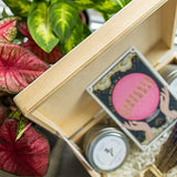 Creative Deco Large Wooden Storage Box with Hinged Lid | 11.8 x 7.87 x 5.51 inches (+-0.5) | Plain Unpainted Gift Box for Shoes Crafts Clothes Creative Deco