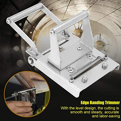 Protable End Cutter Edge Banding Trimmer End Banding Cutter Woodworking Tools for Straight Round Finished - WoodArtSupply