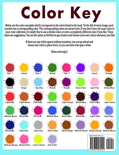 Beach Coloring Book- Large Print Summer Fun Mosaic Color By Numbers For Adults: Ocean Art For Stress Relief and Relaxation (Adult Color By Number) Independently Published