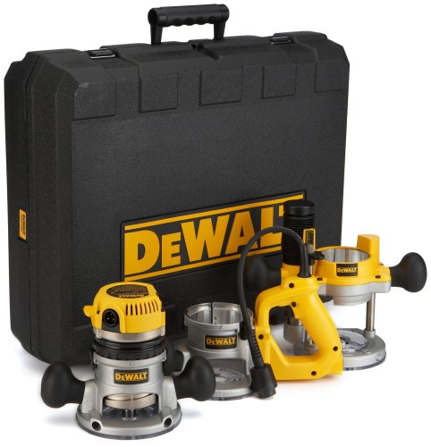 DEWALT Router, Fixed/Plunge Base Kit, 12-Amp, 2-1/4-HP (DW618B3) DEWALT