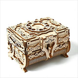 bennama 3D Wooden Puzzles Antique Box - Store Your Jewelry - DIY Gift Box, Brainteaser and Puzzle for Christmas/Birthday,Gifts for Adults and Teens bennama