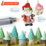 Homidic Heat Gun Upgraded to 662℉, Dual-Temperature Professional Heat Tool, Mini Handheld Hot Air Gun for Embossing Shrink Wrapping Paint Crafts Homidic