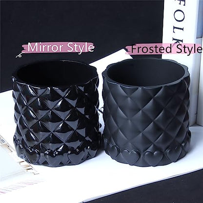 DIYcraft Resin Molds Silicone Mold, Lotus Leaf Storage Box Epoxy Mold Bow Knot Storage Box Decoration Craft Making (Mirror Style Small) - WoodArtSupply