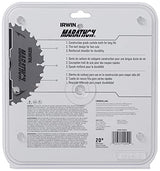 Irwin Industrial Tools 14050 8-1/4-Inch 24-Teeth 5/8" Diamond Arbor Miter and Table Saw Blade IRWIN