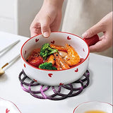 Large Coaster Molds, 3 PCS Silicone Molds for Resin Casting, Mandala Coaster Resin Molds Set, Round Coaster Epoxy Molds for Making Carved Hollow Cups ZMCHE