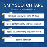 3M 2090 0.125in X 60yd Masking Tape (1 Roll) TapeCase