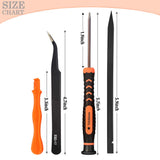 Repair Tool Kit for MacBook, TECKMAN Macbook Screwdriver Set with P5 Pentalobe Screwdriver,T5 Torx and Ph000 Phillips Screwdrivers for MacBook Air & TECKMAN