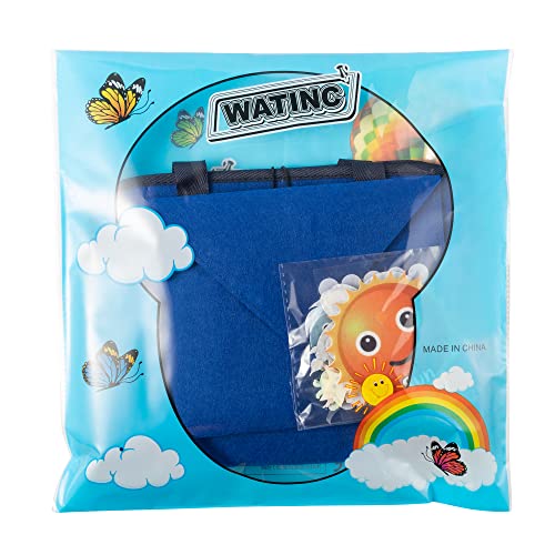 WATINC 25Pcs Outer Space Travel Felt-Board Story Set Portable Felt Board Solar System Universe Storytelling Planets Astronaut Galaxy Themed Preschool WATINC