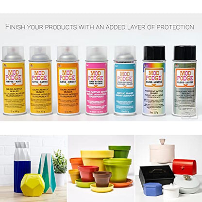 Mod Podge Iridescent Acrylic Spray Sealer, 8 oz - WoodArtSupply