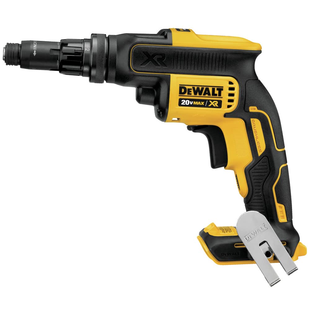 DEWALT DCF622B 20V MAX* XR Versa-ClutchTM Adjustable Torque Screwgun (Tool Only) DEWALT