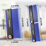 WORKPRO Connectable Contour Gauge (10+10 Inch), Profile Duplicator with Lock, Precisely Copy Irregular Shape, Gift for Father, Husband, Outline WORKPRO