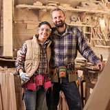 KOYYTO 19 Pocket Tool Belts with Quick Release Buckle- Heavy Duty Detachable & Adjustable Utility Belt,Work Apron for Men and Women,for KOYYTO