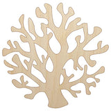 Coral from The Ocean Reef Unfinished Wood Shape Piece Cutout for DIY Craft Projects - 1/4 Inch Thick - 6.25 Inch Size Sniggle Sloth