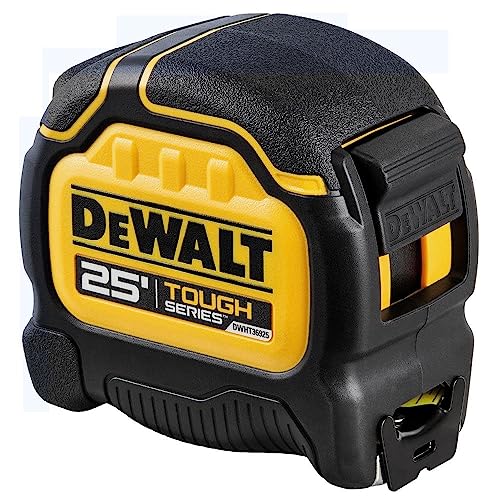 DEWALT TAPE MEASRE BLK/YLW 25FT DEWALT