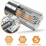 Super Universal Socket Tools Gifts for Men - Valentines Day Gifts Mens Gift Socket Set with Power Drill Adapter(7-19 MM) Cool Stuff Gadgets for Men HELEMAN