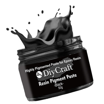 DIYcraft Resin Pigment Paste - Highly Pigmented Paste for Epoxy Resin 50g, Epoxy Resin Supplies for DIY Resin Art Jewelry Making, Concentrated UV