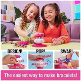 Cool Maker PopStyle Bracelet Maker, 170 Beads, Make & Remake 10 Bracelets, Friendship Bracelet Making Kit, DIY Arts & Crafts for Kids Cool Maker