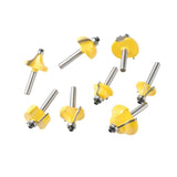 TOTOWOOD Router Bit Set ,Tungsten Carbide Router Bits Set 1/4 Shank,35 Piece Router Bit Kit for DIY, Woodworking Project,American Router Bit Set with Totowood