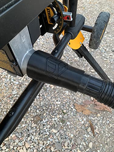 B3D Table Saw Vacuum Adapter Dust Collection Shop Vac Attachment Construction B3D