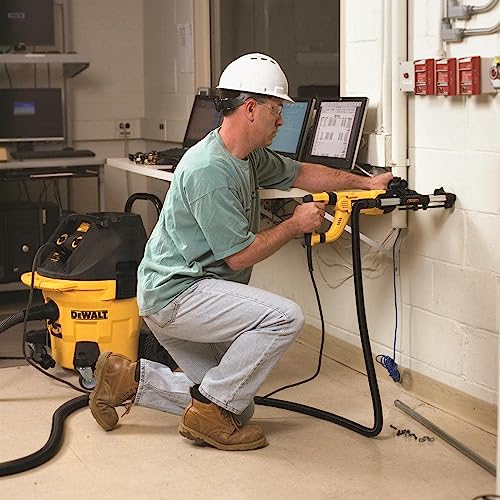 DEWALT D25301D Dust Extractor Telescope with Hose for SDS Rotary Hammers , Black DEWALT