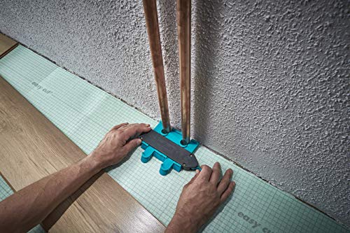 wolfcraft “Fitting Laminate and Design Flooring” Success Kit I 6976000 I Complete set consisting of universal angle & try square, contour gauge and wolfcraft