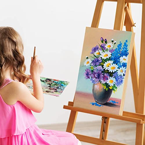 ADXCO 8 Pack Wood Panels 6 x 12 inch Wooden Canvas Board Unfinished Wooden Panel Boards for Painting, Arts, Pouring Use with Oils, Acrylics ADXCO